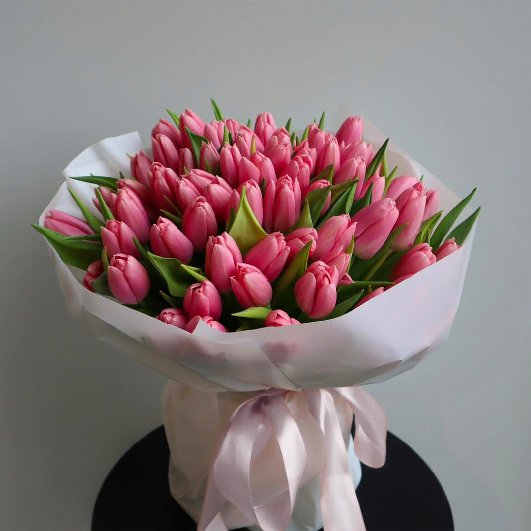 Blush Pink Tulip Bouquet
