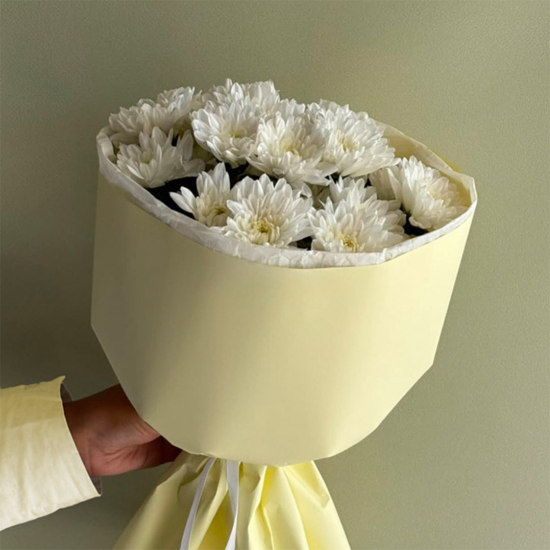 Pure Elegance Chrysanthemum Bouquet