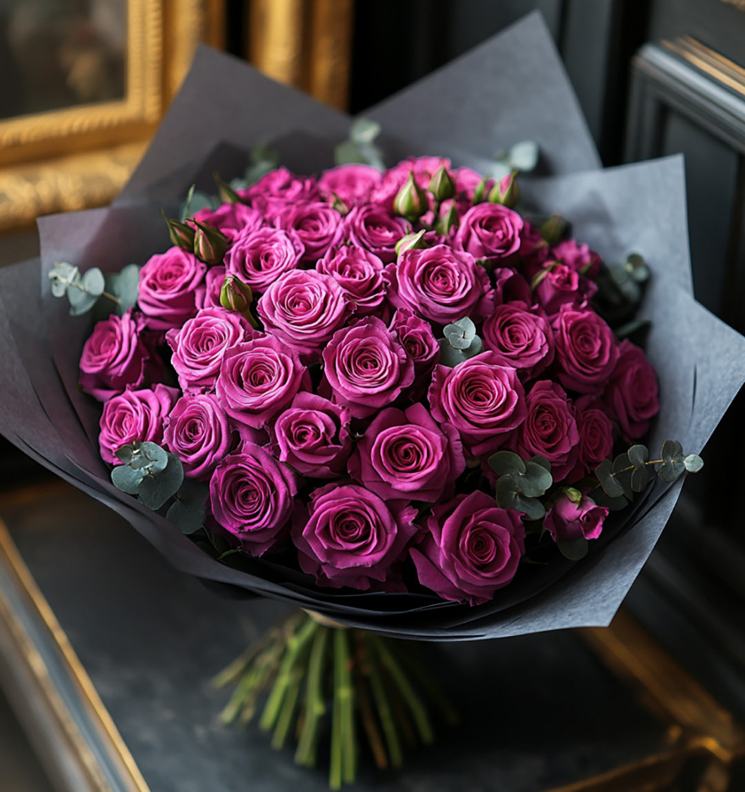 Majestic Purple Roses