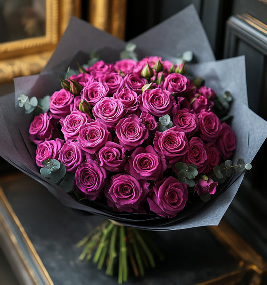 Majestic Purple Roses